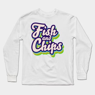 Fish and Chips Long Sleeve T-Shirt